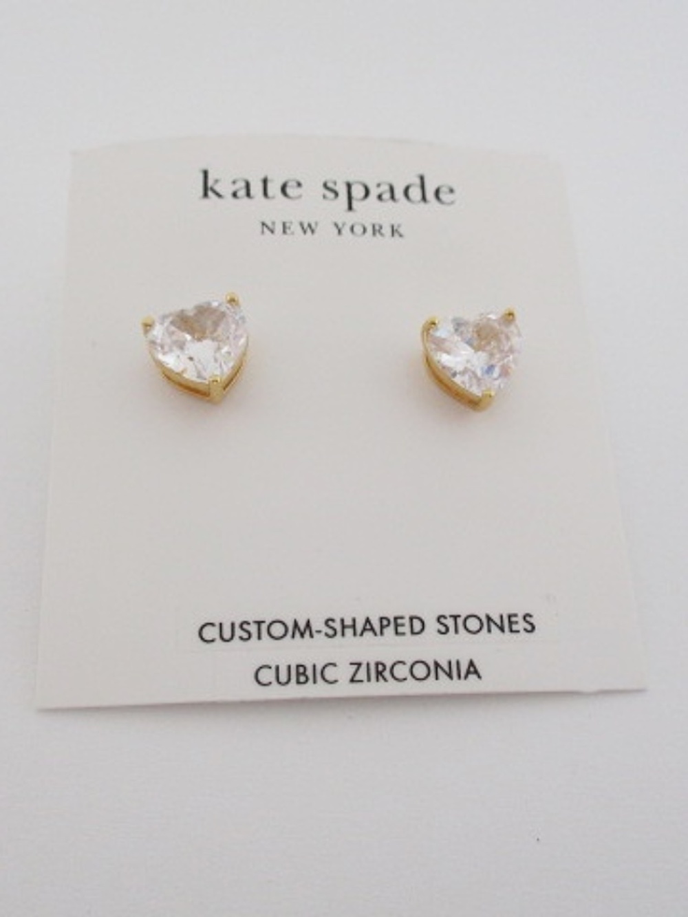 KATE SPADE - My Love Heart Stud Earrings